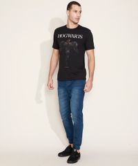 Camiseta-Masculina-Hogwarts-Harry-Potter-Manga-Curta-Gola-Careca-Preta-9737536-Preto_3