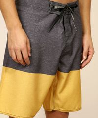 Bermuda-Surf-Masculina-Estampada-Mescla-Amarela-9960541-Amarelo_3