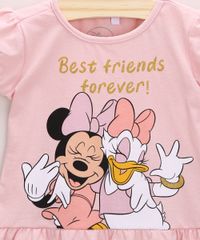 Conjunto-Infantil-Minnie-e-Margarida-de-Blusa-Manga-Curta-Rosa---Bermuda-Ciclista-Preto-9963644-Preto_2