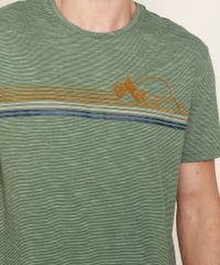 Camiseta-Masculina-Montanha-Manga-Curta-Gola-Careca-Verde-9869673-Verde_2