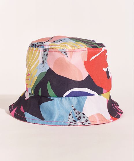 Chapeu-Bucket-Hat-Infantil-Feline-Estampado-Tropical-Multicor-9970258-Multicor_1