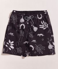 Bermuda-Surf-Infantil-EMI-Beachwear-Estampada-Floresta-Preto-9964637-Preto_1
