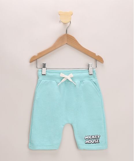 Bermuda-de-Moletom-Infantil-Mickey-Mouse-Azul-Claro-9964065-Azul_Claro_1