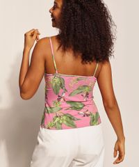 Regata-Feminina-EMI-Beachwear-Estampada-Bananeira-com-Franzido-Alca-Fina-Decote-Redondo-Rosa-9964273-Rosa_2