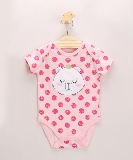 Body-Infantil-Urso-Estampado-de-Poa-com-Bordado-Manga-Curta-Rosa-Claro-9948326-Rosa_Claro_1