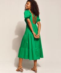 Vestido-Feminino-EMI-Beachwear-Midi-com-Manga-Bufante-e-Decote-Reto-Verde-9963027-Verde_2