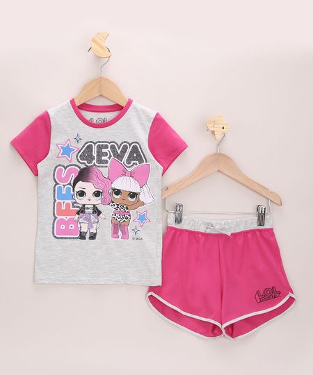 Pijama-Infantil-LOL-Surprise-Manga-Curta-Rosa-9964014-Rosa_1