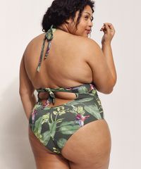 Maio-Body-Plus-Size-EMI-Beachwear-Estampado-Bananeiras-com-Bojo-Protecao-UV50--Biodegradavel-Verde-Escuro-9962858-Verde_Escuro_2