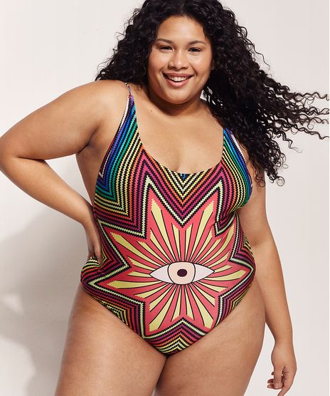 Maio-Body-Plus-Size-Hype-Beachwear-Tal-Mae-Tal-Filha-Cavado-Estampado-Olho-Estrelado-Sem-Bojo-com-Protecao-UV50--Multicor-9963057-Multicor_1