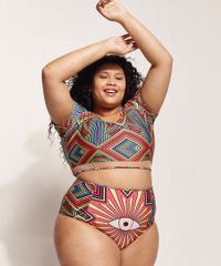 Biquini-Top-Cropped-Plus-Size-Hype-Beachwear-Estampado-Geometrico-com-Tule-Manga-Curta-Protecao-UV50--Multicor-9963060-Multicor_3