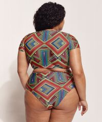 Biquini-Top-Cropped-Plus-Size-Hype-Beachwear-Estampado-Geometrico-com-Tule-Manga-Curta-Protecao-UV50--Multicor-9963060-Multicor_5