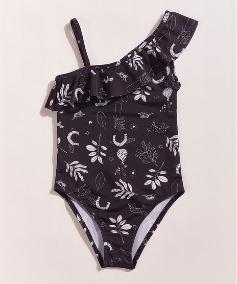 Maio-Infantil-Tal-Mae-Tal-Filha-EMI-Beachwear-Estampado-Floresta-com-Protecao-UV50--Preto-9961653-Preto_1