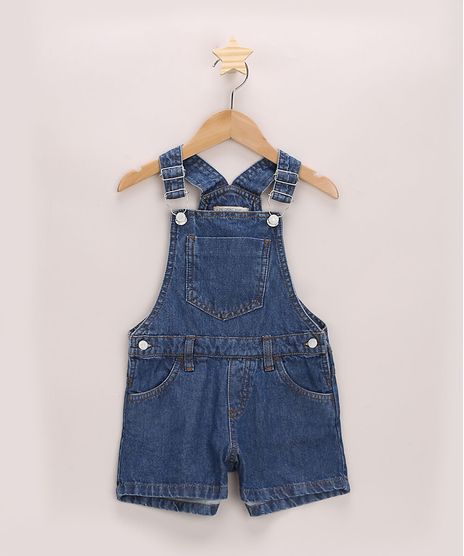 Jardineira-Jeans-Infantil-com-Bolsos-Azul-Escuro-9965930-Azul_Escuro_1