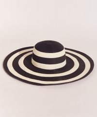 Chapeu-de-Palha-Feminino-EMI-Beachwear-Listrado-Preto-9960278-Preto_4