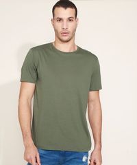 Camiseta-Masculina-Basica-Manga-Curta-Gola-Careca-Verde-8472740-Verde_1