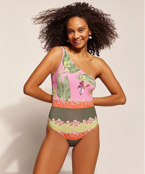 Maio-EMI-Beachwear-Estampado-Bananeiras-Um-Ombro-So-com-Protecao-UV50--Biodegradavel-Rosa-9962855-Rosa_1