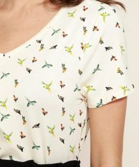 Blusa-Feminina-Estampada-de-Aves-Manga-Curta-Decote-Redondo-Branca-9969267-Branco_6