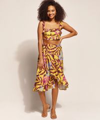 Saia-Feminina-EMI-Beachwear-Midi-Estampada-Folhagem-Meninas-Transpassada-com-Babado-Mostarda-9963073-Mostarda_3