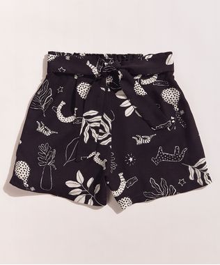 Short-Infantil-EMI-Beachwear-Clochard-Estampado-Floresta-com-Faixa-Para-Amarrar-Preto-9965489-Preto_1