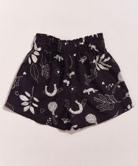 Short-Infantil-EMI-Beachwear-Clochard-Estampado-Floresta-com-Faixa-Para-Amarrar-Preto-9965489-Preto_2