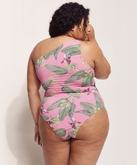 Maio-Plus-Size-EMI-Beachwear-Estampado-Bananeiras-Um-Ombro-So-com-Protecao-UV50--Biodegradavel-Rosa-9962863-Rosa_2
