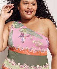 Maio-Plus-Size-EMI-Beachwear-Estampado-Bananeiras-Um-Ombro-So-com-Protecao-UV50--Biodegradavel-Rosa-9962863-Rosa_4