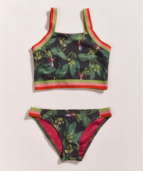 Biquini-Infantil-EMI-Beachwear-Estampado-Bananeiras-com-Protecao-UV50--Verde-Escuro-9961647-Verde_Escuro_1