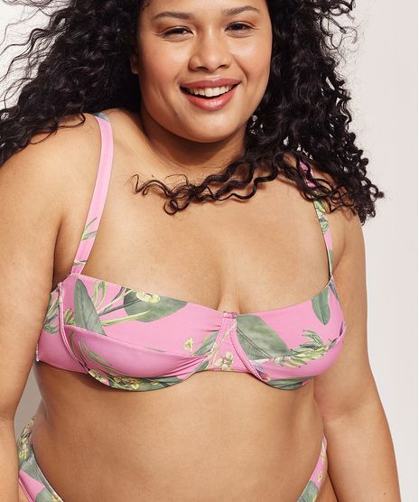 Biquini-Top-Plus-Size-EMI-Beachwear-Meia-Taca-Estampado-Bananeiras-com-Protecao-UV50--Biodegradavel-Rosa-9962860-Rosa_1