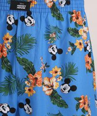 Samba-Cancao-Masculina-Mickey-Estampada-de-Folhagens-Azul-9964091-Azul_3
