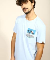 Camiseta-Masculina-com-Bolso-Estampado-Manga-Curta-Gola-Careca-Azul-Claro-9965835-Azul_Claro_6