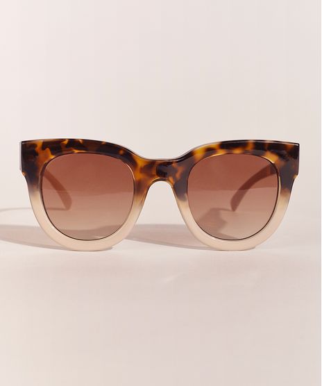 Oculos-de-Sol-Oval-Feminino-Hype-Beachwear-Degrade-Tartaruga-9966319-Tartaruga_1