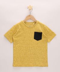 Camiseta-Infantil-Bart-Simpsons-Estampado-com-Bolso-Manga-Curta-Gola-Careca-Amarela-9965111-Amarelo_1