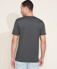 Camiseta-Masculina--Wild-Chief--Manga-Curta-Gola-Careca-Cinza-Mescla-Escuro-9961760-Cinza_Mescla_Escuro_4