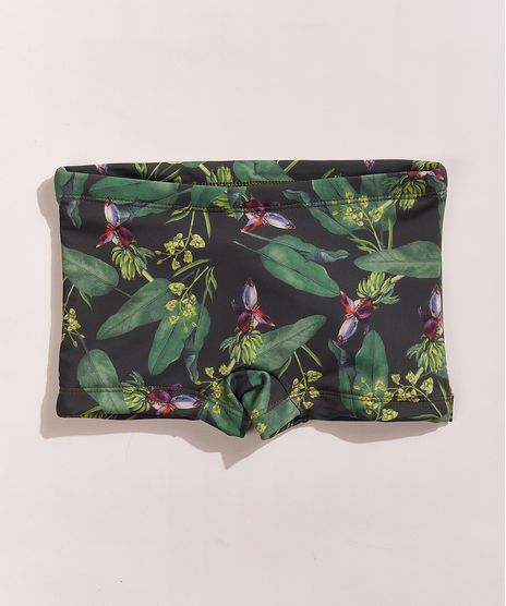 Sunga-Infantil-EMI-Beachwear-Boxer-Estampada-Bananeiras-com-Protecao-UV50--Verde-Escuro-9961649-Verde_Escuro_1
