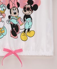 Blusa-Infantil-Minnie-com-Amigos-e-Brilho-Manga-Curta-Decote-Redondo-Off-White-9956981-Off_White_4