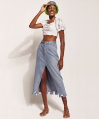 Saia-Jeans-Feminina-Hype-Beachwear-Midi-com-Fenda-e-Cinto-Azul-Medio-9970326-Azul_Medio_3