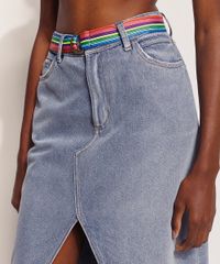 Saia-Jeans-Feminina-Hype-Beachwear-Midi-com-Fenda-e-Cinto-Azul-Medio-9970326-Azul_Medio_6