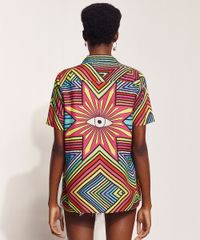 Camisa-Feminina-Hype-Beachwear-Longa-Estampada-Olho-Estrelado-Manga-Curta-Multicor-9962514-Multicor_2