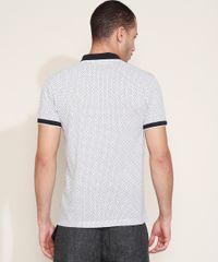 Polo-de-Piquet-Masculina-Estampada-Mini-Print-Setas-Manga-Curta-Branca-9960820-Branco_2