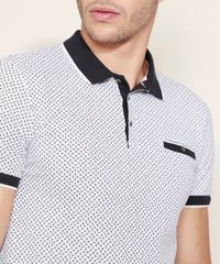 Polo-de-Piquet-Masculina-Estampada-Mini-Print-Setas-Manga-Curta-Branca-9960820-Branco_6