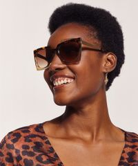 Oculos-de-Sol-Quadrado-Feminino-Feline-Tartaruga-Degrade-9966322-Tartaruga_Degrade_3