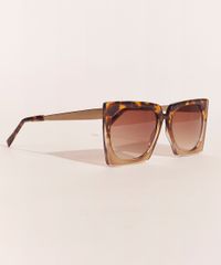Oculos-de-Sol-Quadrado-Feminino-Feline-Tartaruga-Degrade-9966322-Tartaruga_Degrade_4