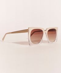 Oculos-de-Sol-Quadrado-Feminino-Feline-Bege-9966409-Bege_3