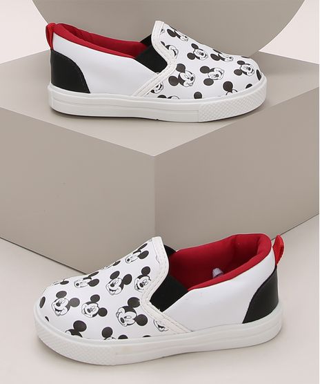 Tenis-Slip-On-Infantil-Estampado-Mickey-Branco-9964214-Branco_1