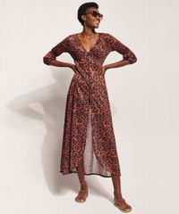 Saida-de-Praia-Hype-Beachwear-Longa-Estampada-Animal-Print-Onca-Manga-Bufante-Caramelo-9962763-Caramelo_1