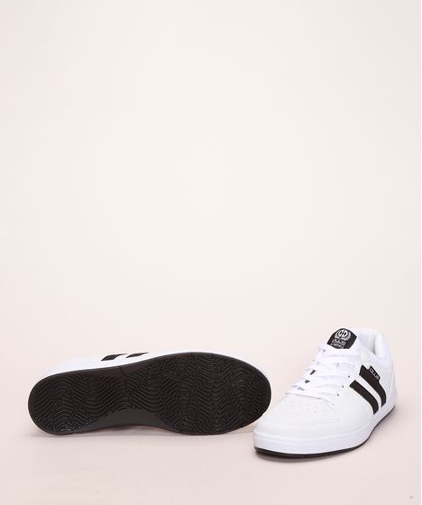 tenis branco masculino c&a