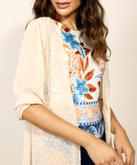 Vestido-Saida-de-Praia-Feminina-de-Tule-Midi-Estampado-Poa-Manga-3-4-Bufante-Bege-9963626-Bege_4 Vestido-Saida-de-Praia-Feminina-de-Tule-Midi-Estampado-Poa-Manga-3-4-Bufante-Bege-9963626-Bege_4