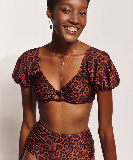 Biquini-Top-Cropped-Hype-Beachwear-Estampado-Animal-Print-Onca-Manga-Bufante-com-Protecao-UV50--Caramelo-9963040-Caramelo_1