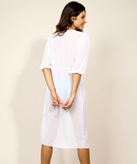 Saida-de-Praia-Feminina-de-Tule-Midi-Estampado-Poa-Manga-3-4-Bufante-Branco-9963626-Branco_2