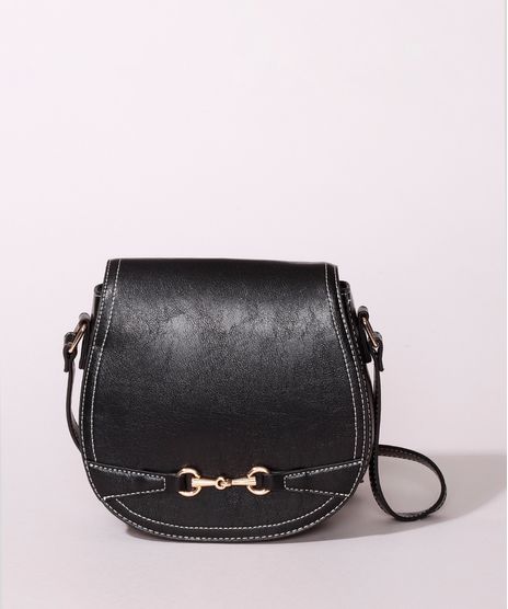 Bolsa-Feminina-Transversal-Pequena-com-Pespontos-Preta-9913764-Preto_1